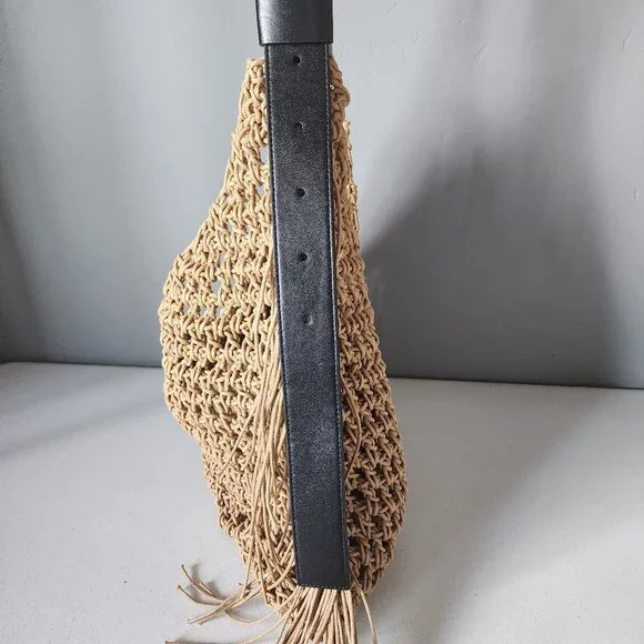 All Saints Large Crochet Bag "LIKE NEW" - Picture 5 of 16